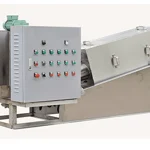 Heavy Duty Carbon Steel Sludge Dewatering Press Machine